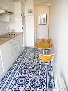 Sud de la France - C&ocirc;te d'Azur - T2 appartement location vacances - cuisine (PR-850) photo 5 sur 8