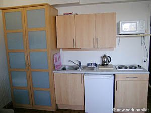 Sud de la France - C&ocirc;te d'Azur - Studio T1 appartement location vacances - cuisine (PR-926) photo 2 sur 4