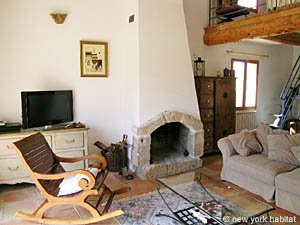 S&uuml;dfrankreich - Provence - Luberon - 4 Zimmer - Villa wohnungsvermietung - wohnzimmer (PR-947) photo 4 von 9