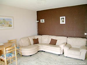 S&uuml;dfrankreich - C&ocirc;te d'Azur - 2 Zimmer ferienwohnung - wohnzimmer (PR-949) photo 5 von 5