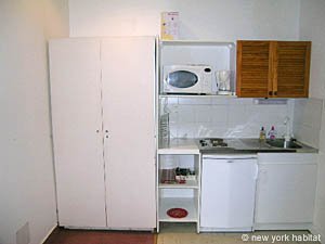 Sud de la France - C&ocirc;te d'Azur - Studio T1 appartement location vacances - cuisine (PR-966) photo 1 sur 1