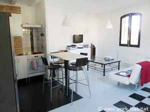 South of France - Provence - 1 Bedroom - Loft - Duplex apartment - kitchen (PR-1030) photo 6 of 7
