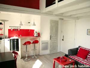 South of France - Provence - Alcove Studio apartment - living room (PR-1070) photo 4 of 9