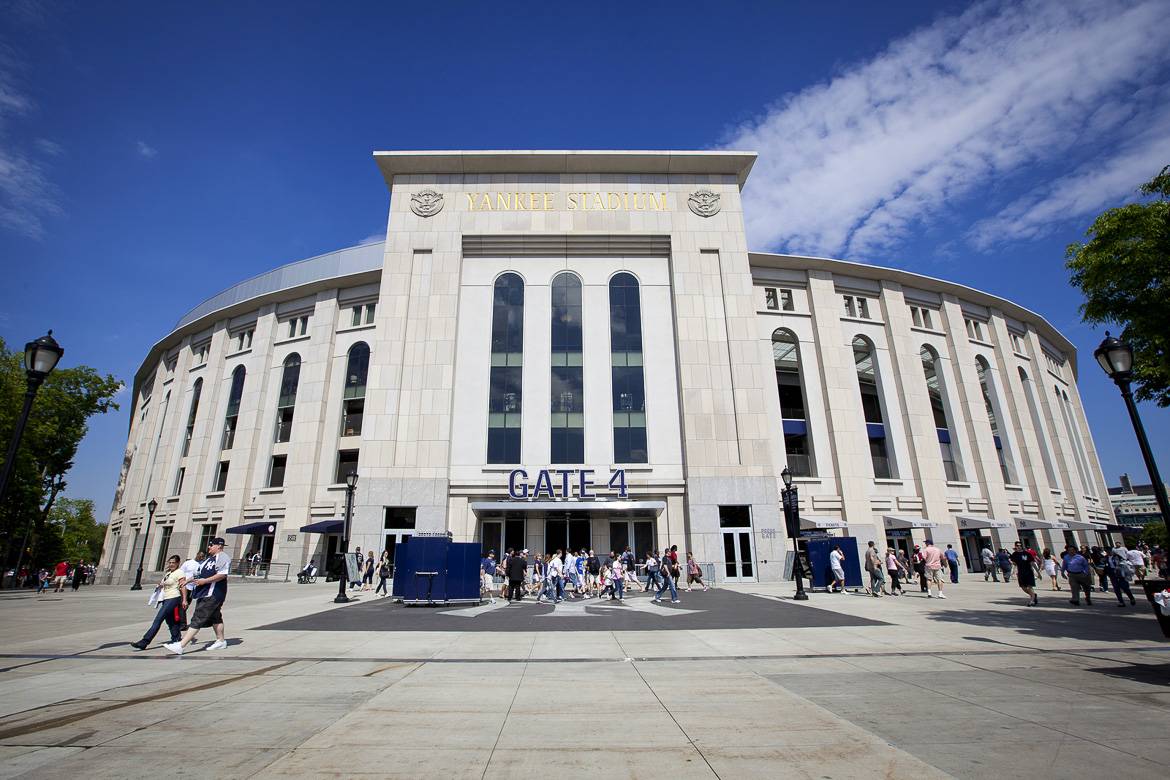 Fotografía del estadio Yankee del Bronx, Nueva York