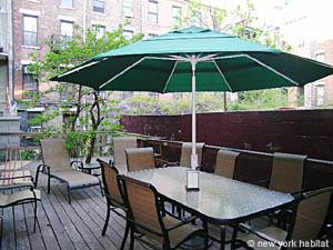 Harlem Townhouse Accommodation terrace