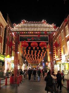 Chinatown in London. Photo by Michael Reeve