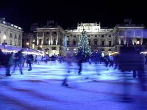 The London Somerset House ice skating sessions (Photo by Michael Pead)