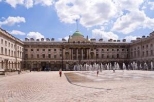 Photo of the Somerset House where the Courtauld Gallery is Located