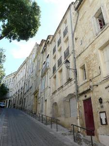 Historic Streets of Montpellier, France