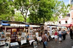 Photo of Artists in Place du Tertre
