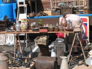 Photo of a New York Flea Market