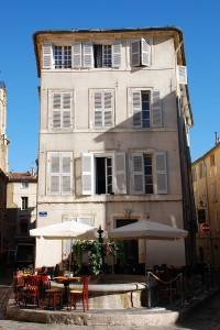 A Plaza in Aix-en-Provence, South of France