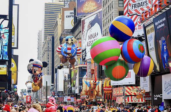 Image of Macy’s Thanksgiving Day Parade in New York City