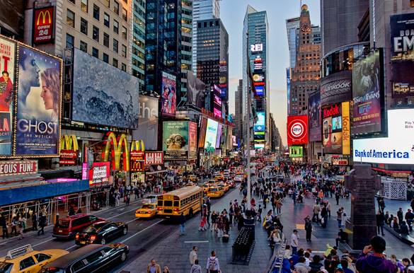 fjols pisk Grusom Discover New York City's Times Square! - New York Habitat Blog