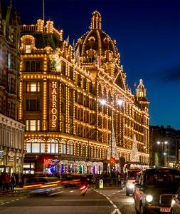 Image of the Harrods department store in London