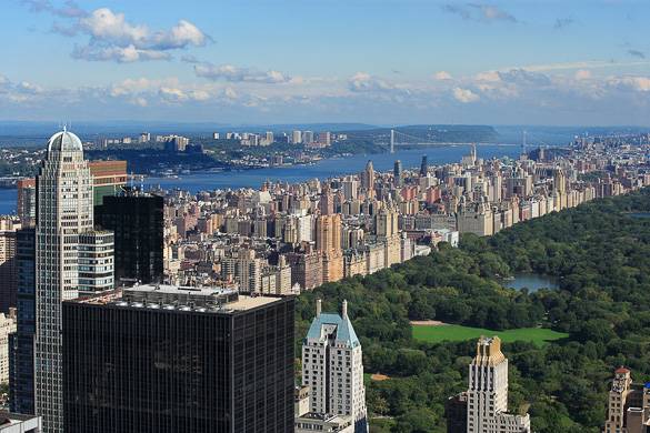 Image of the Upper West Side and Central Park, Manhattan