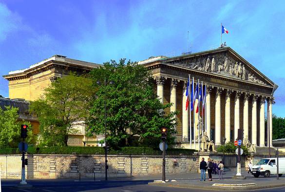 Image of the Assemblée Nationale in Paris