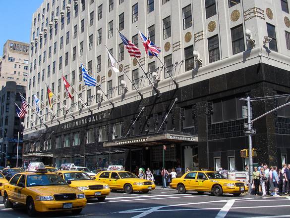 Image of Bloomingdales in the Upper East Side of Manhattan
