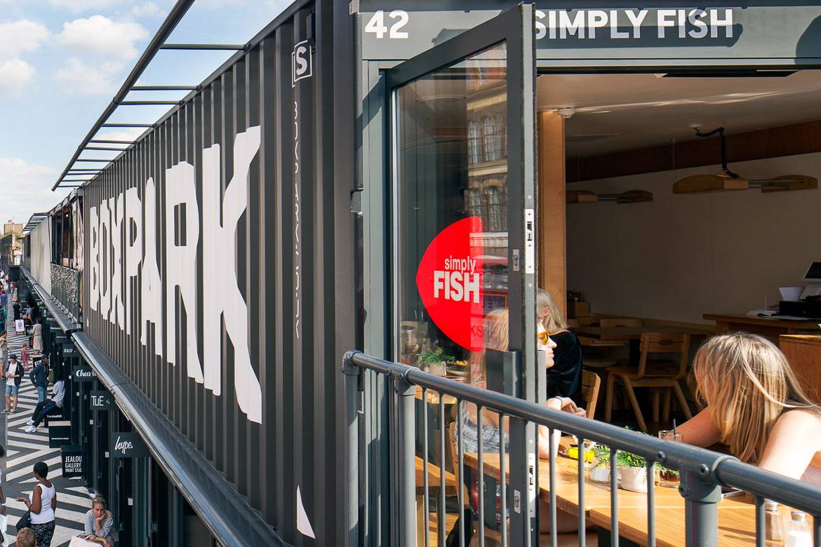 Image of Boxpark in Hackney