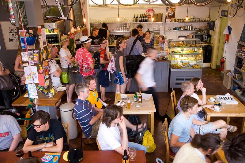 Image of Look Mum No Hands!, a London coffee shop