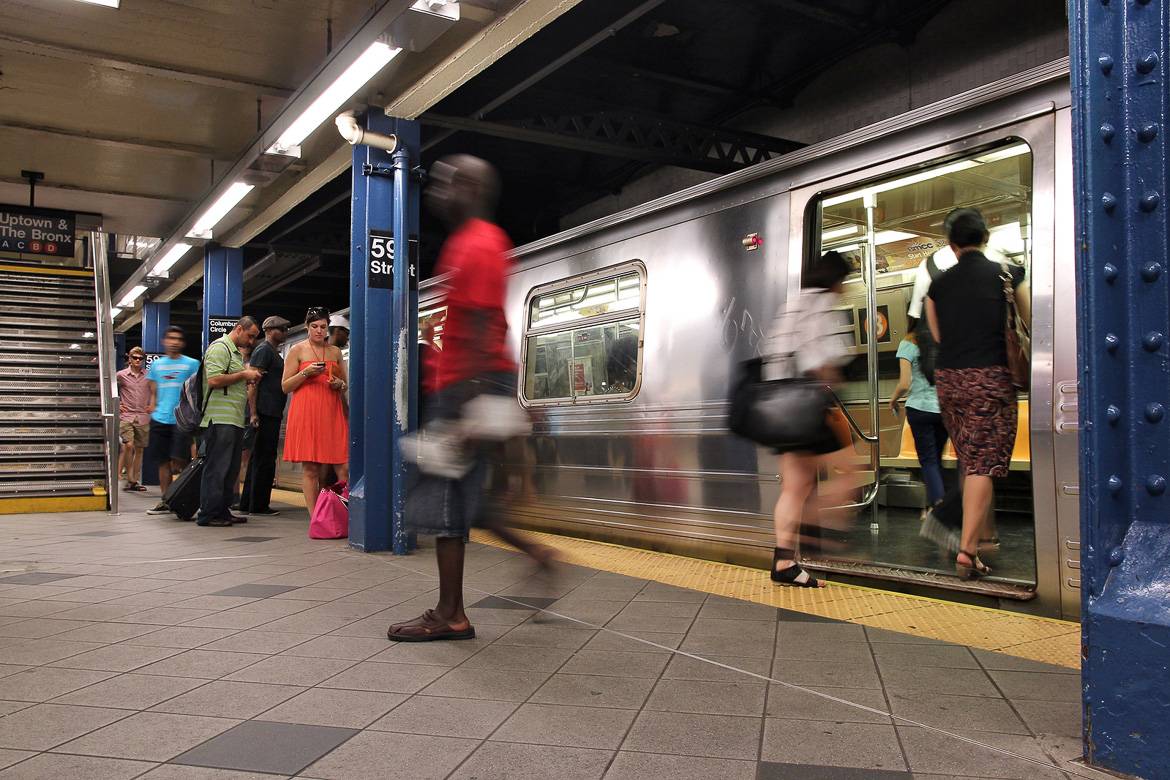Image of the 59th Street-Columbus Circle subway station