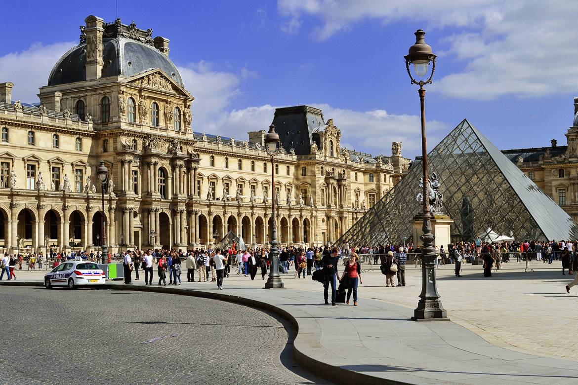 of Paris’s Louvre museum.