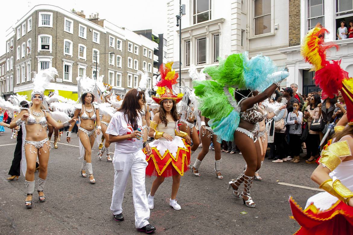 The Notting Hill Carnival celebrates Caribbean culture