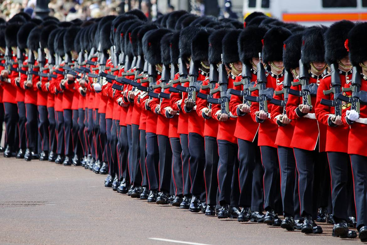 Trooping the Colour in London