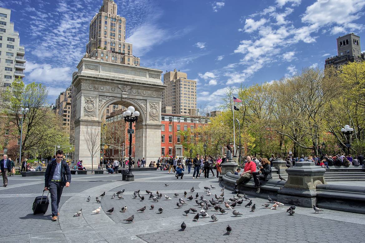 Image of the Washington Square Arch