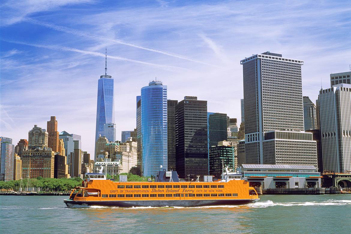 Photo of the ferry in the water