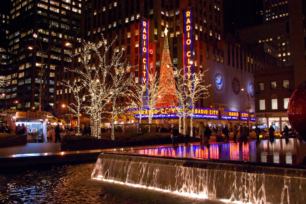 Image of Radio City at Christmastime