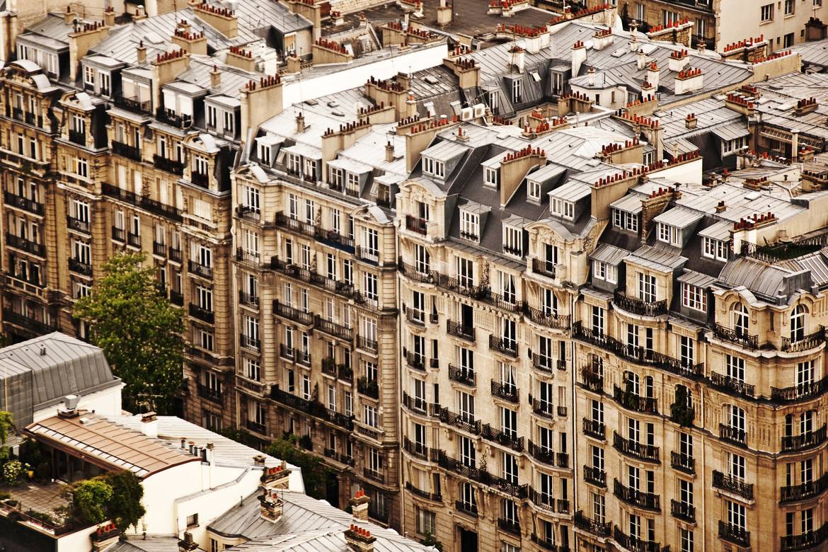 Hassmann-style Paris boulevards