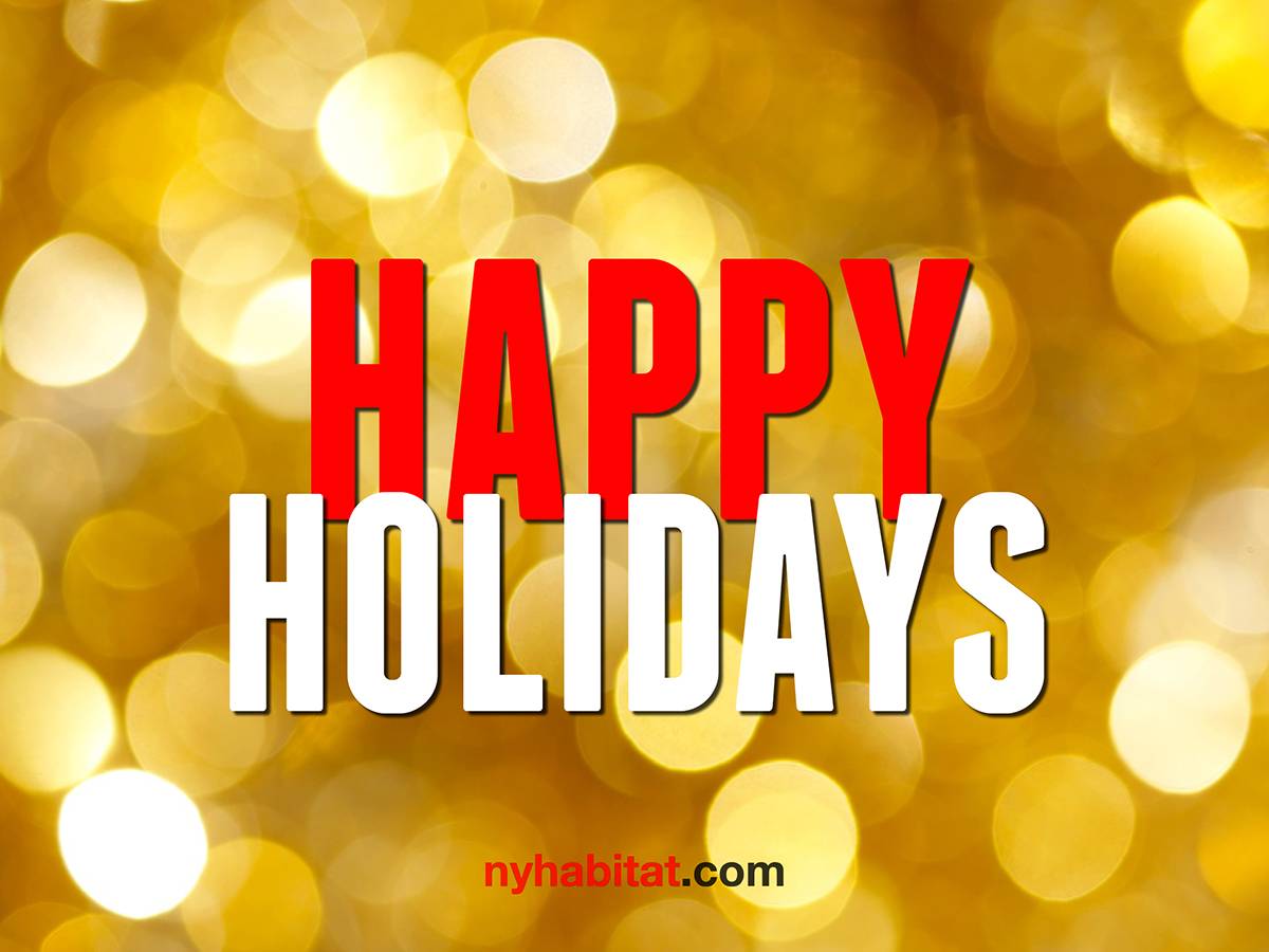 Holiday greetings from New York Habitat
