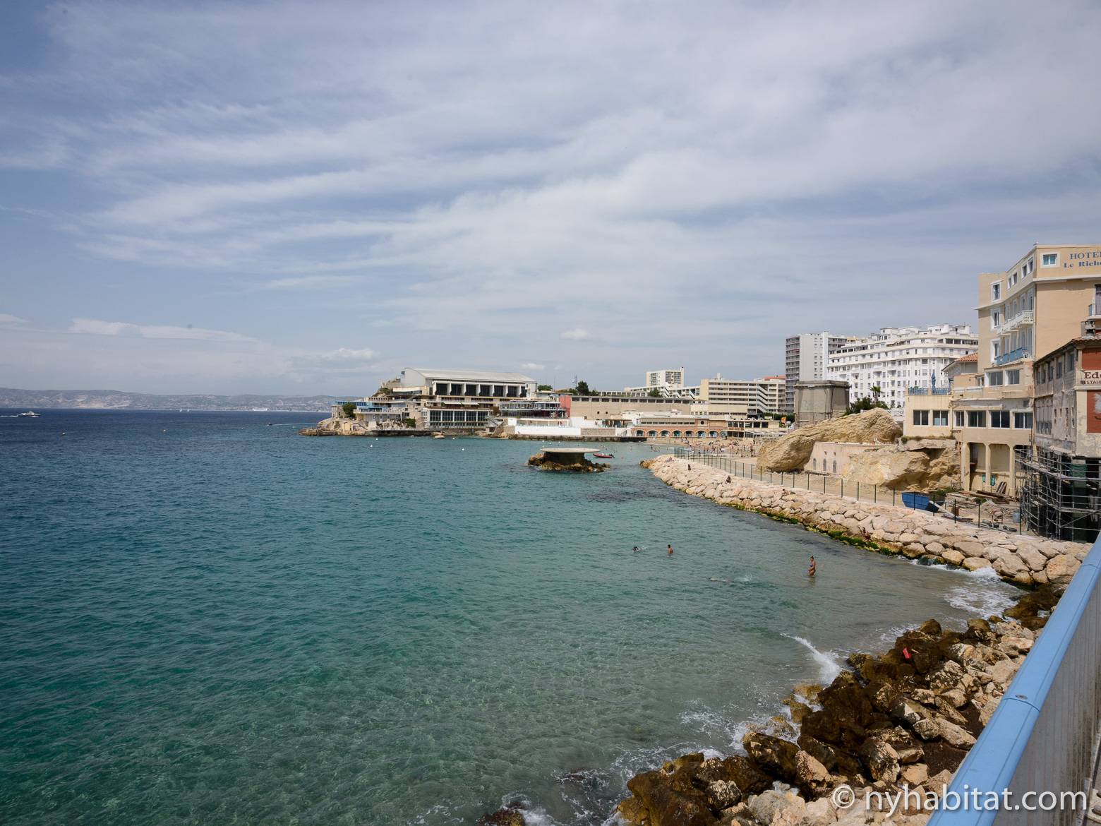 Image of the Mediterranean Coast in Marseille