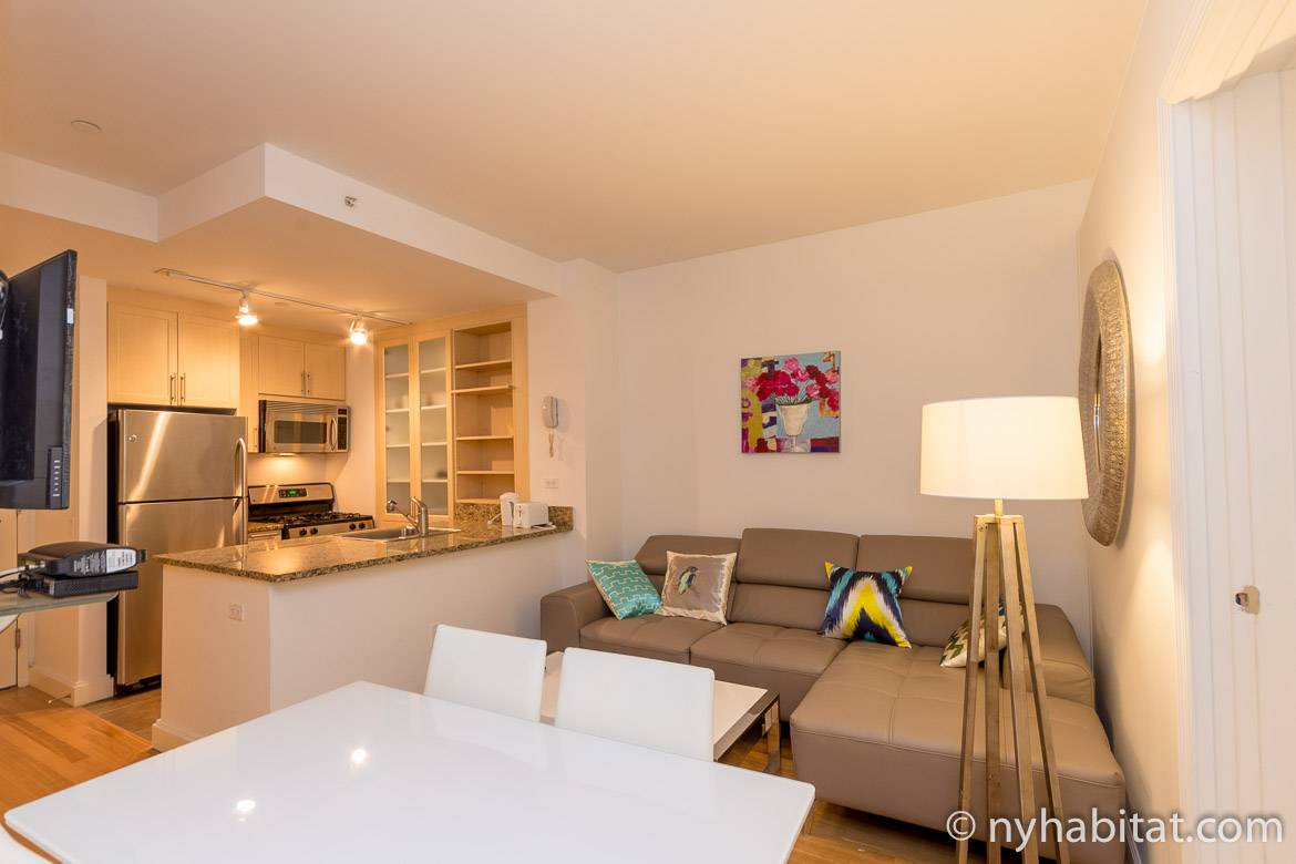 Image of an apartment living area