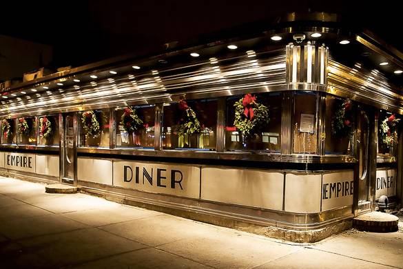 Image of the Empire Diner in Manhattan’s Chelsea section