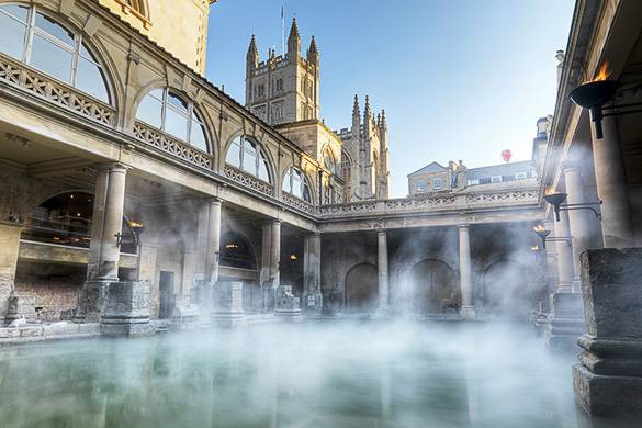 Image of the thermal spas at Bath