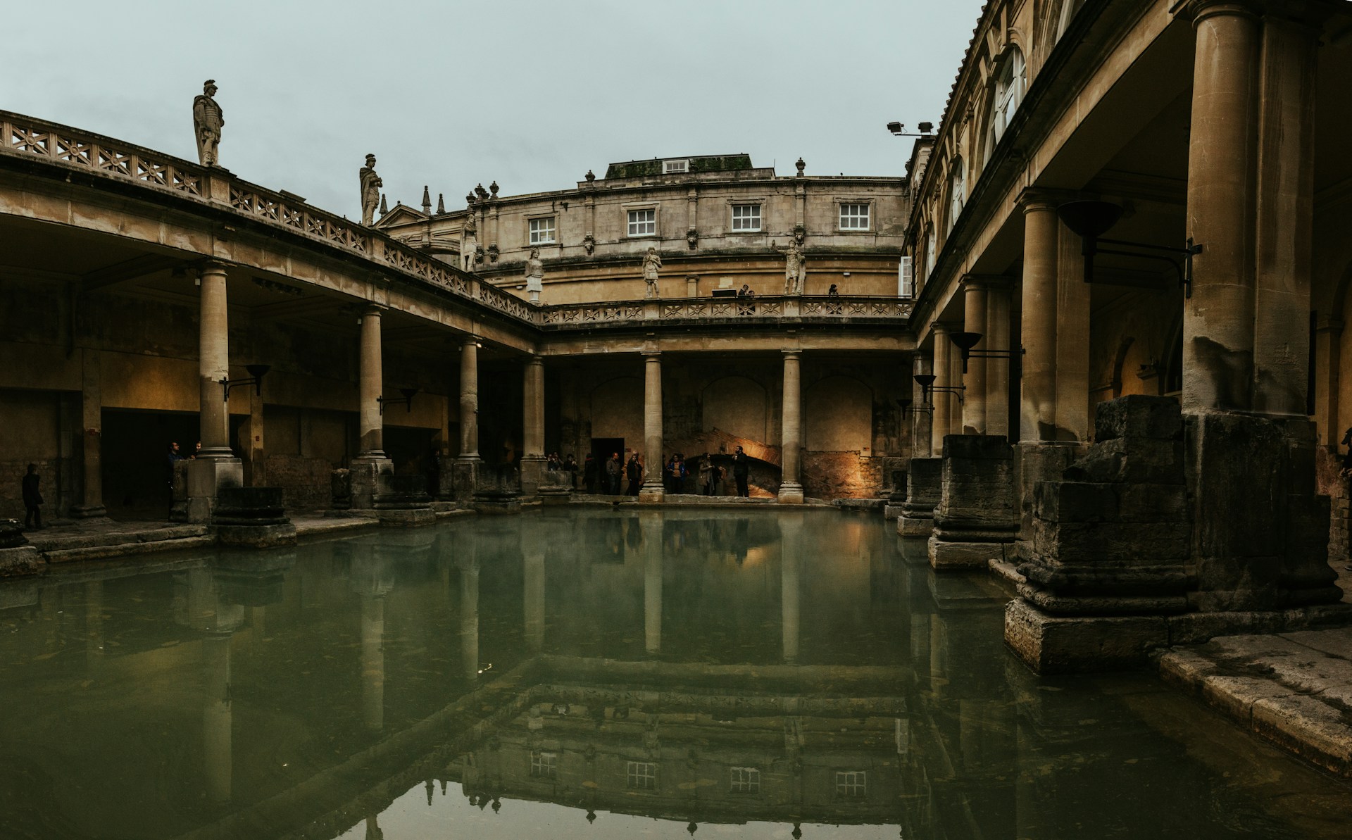 Soak in an ancient Roman spa at Bath (Mario Klassen via Unsplash)