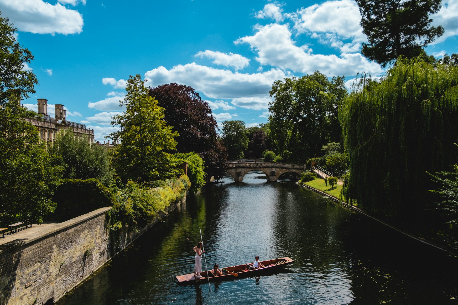 Take a boat tour on the River Cam! (Chris Boland via Unsplash)
