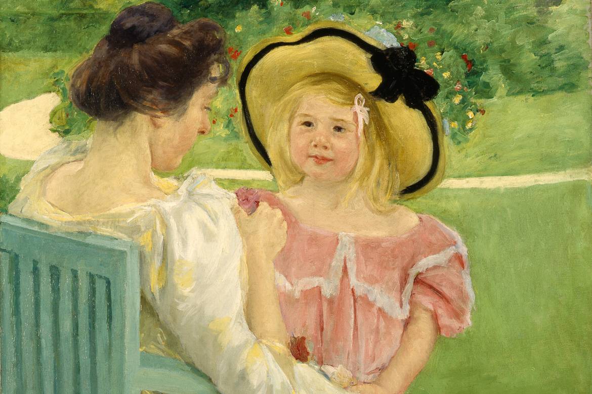 Image of Impressionist painting by Mary Cassatt