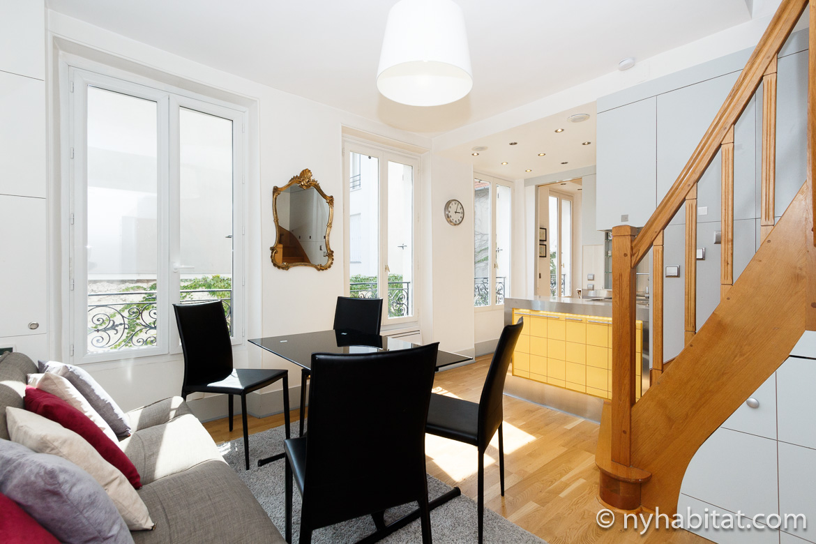 Image of living room in Paris vacation rental PA-4335