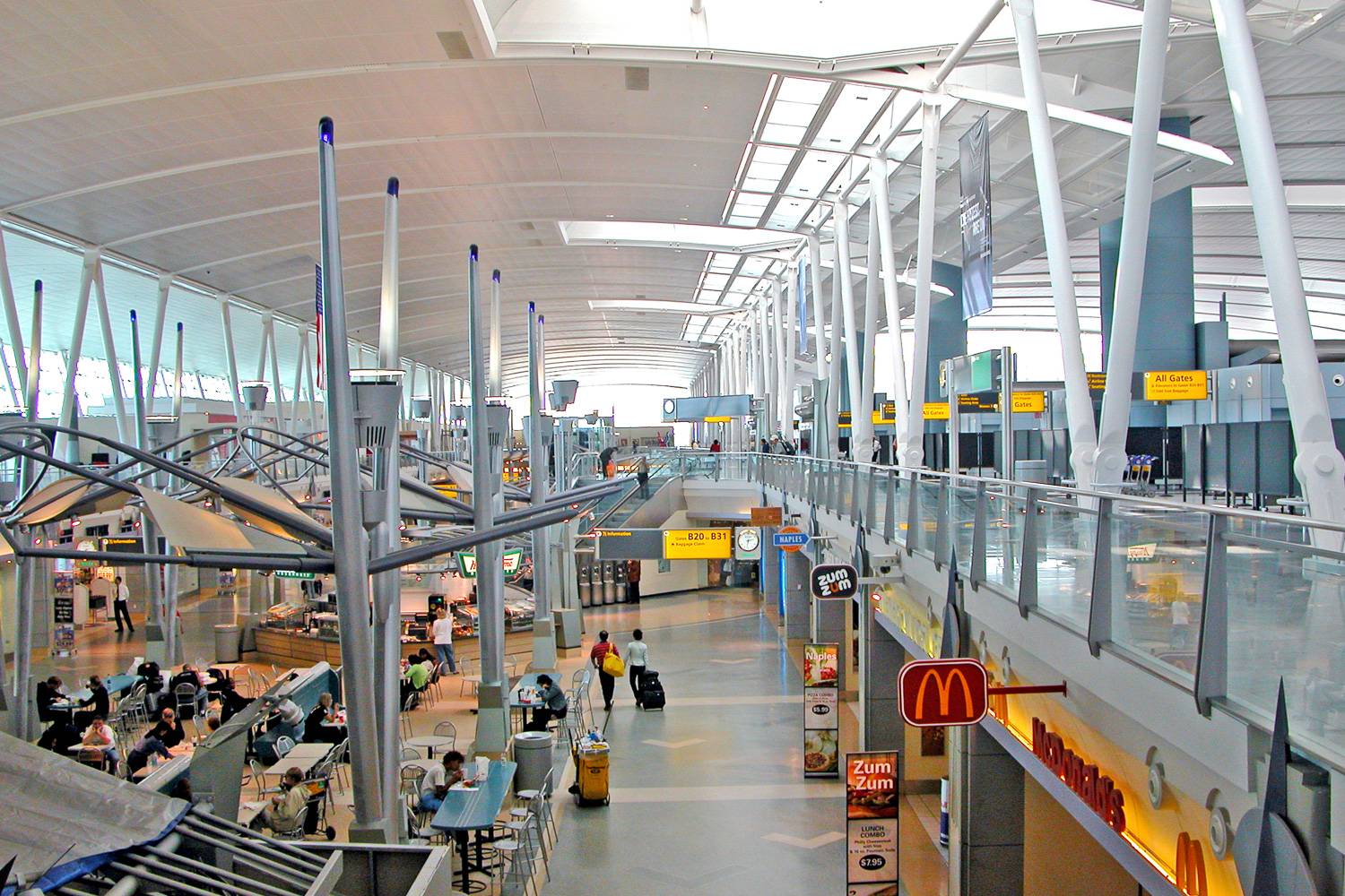 Getting Around JFK Airport Transportation Guide Terminal Interior 