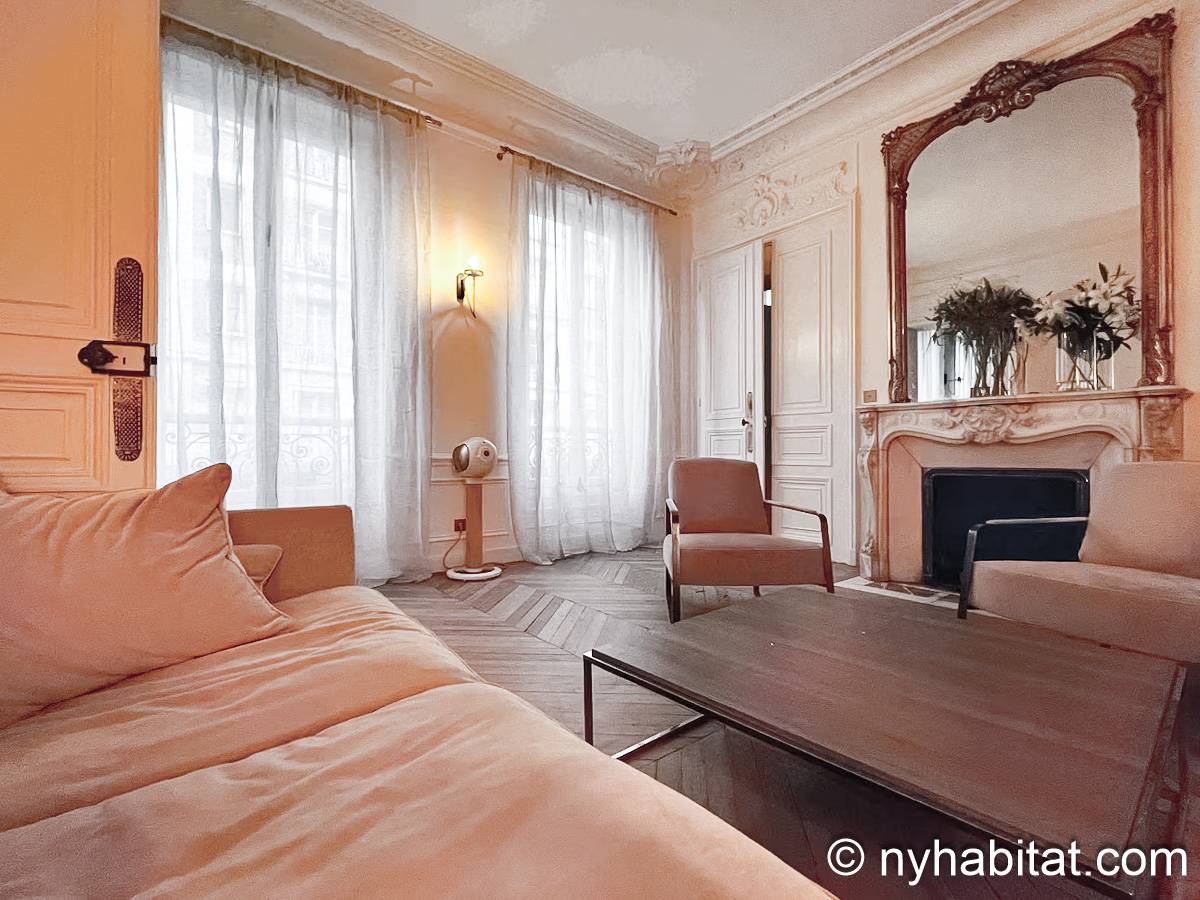 Cozy and quaint, this 1-bedroom 2-bedroom vacation rental, is located in the 15th Arrondissement of Paris (Rental ID: PA-4930)