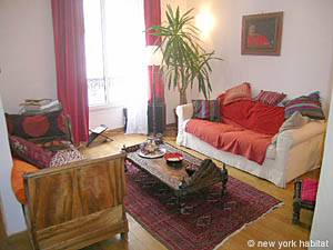 Eine Unterkunft in Paris Eine Wohnung mit einem Schlafzimmer in Montparnasse Porte de Versaille (PA-3581)