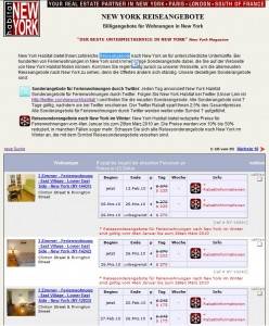 Wir von New York Habitat kündigen unsere neue Webseite für Reiseangebote nach New York an