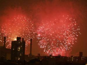 Foto des Macys Feurwerks am 4. Juli
