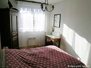 Unterkünfte in Menton: Eine Wohnung mit einem Schlafzimmer in Südfrankreich.