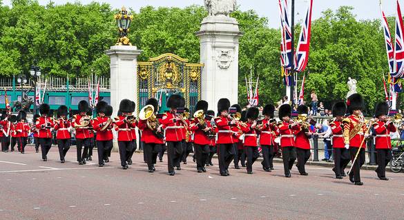 Bild von “Changing of the guard” am Londoner Buckingham Palace