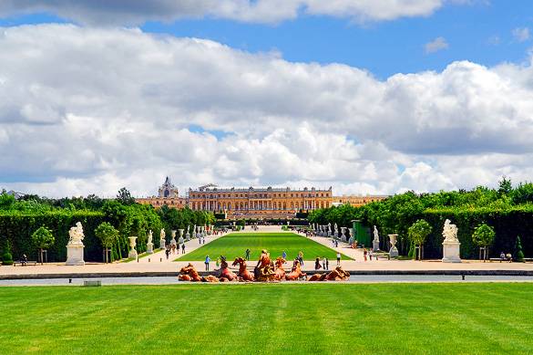 Bild der Gärten von Versailles