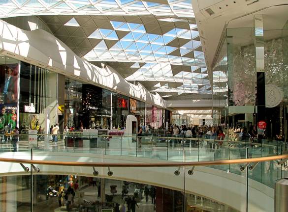Bild des Westfield Shopping Centre in London